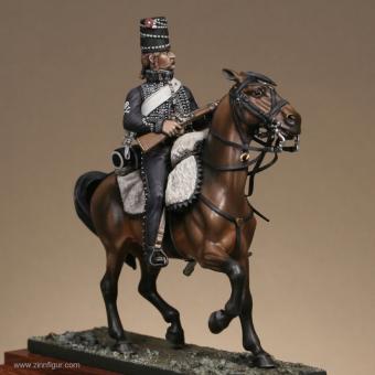French Cavalryman of Hussars of Death Tin Painted Toy Soldier Pre-OrderArt 