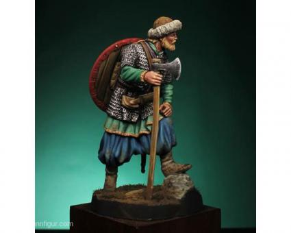 10 century — 75 mm Lead Figure Middle Ages — Viking 