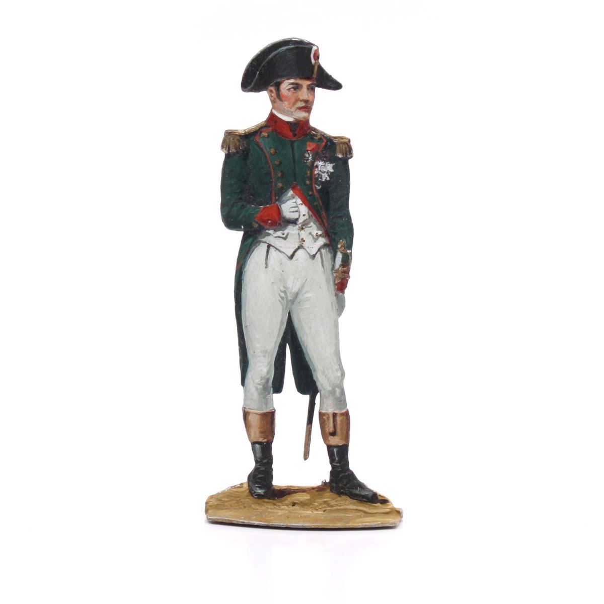 40 mm hoch Infanterie zu Napoleons Zeit kompletter Satz 6 x Zinnfiguren 