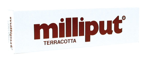 Verschiedene Milliput ® Putty Standard Terracotta extrafein schwarz silber türkis 