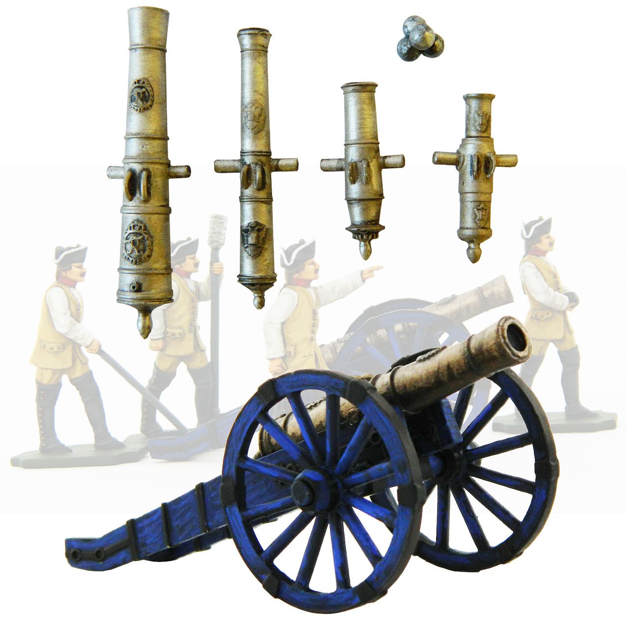 PLATS D'ÉTAIN - Zinnfiguren : Guerre de 1870 - DE