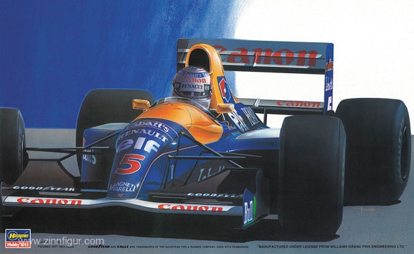 Williams FW14B Renault (1992) Tamiya 1:12 - Modélisme