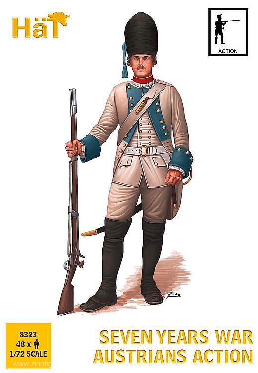 L'infanterie autrichienne en action - Guerre de 7 ans