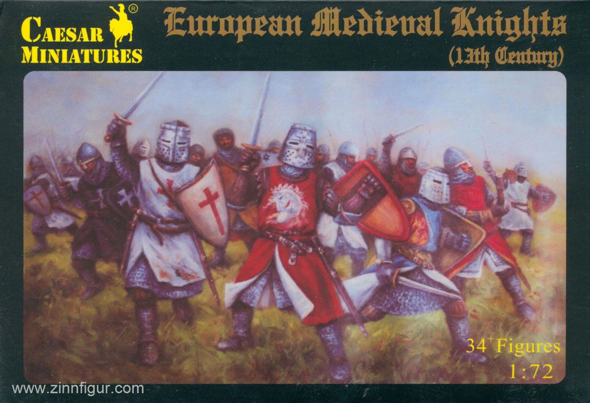 European knight Europäischer Ritter XIII Jh.