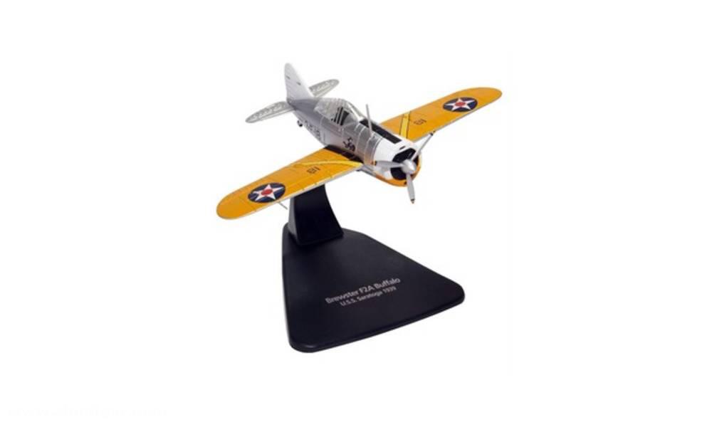 Modelando la USN: Brewster F2A Buffalo, VF-2 USS Lexington