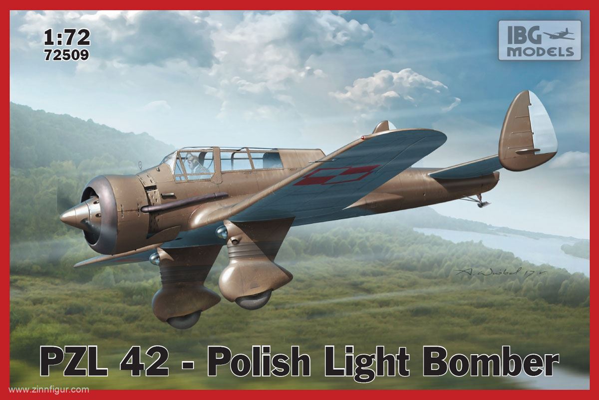 1/72 IBG 72505 PZL 23A Karaś Polish Light Bomber 