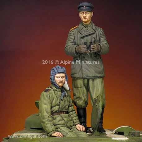 Berliner Zinnfiguren | WW2 Russian Tank 