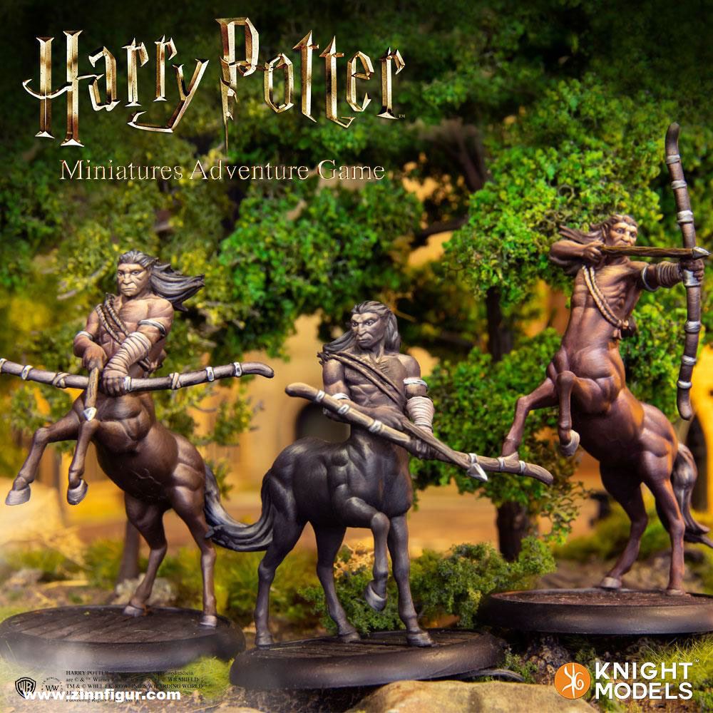 Magorian & Centaurs NEW 3 resin Harry Potter Miniatures Knight Models 