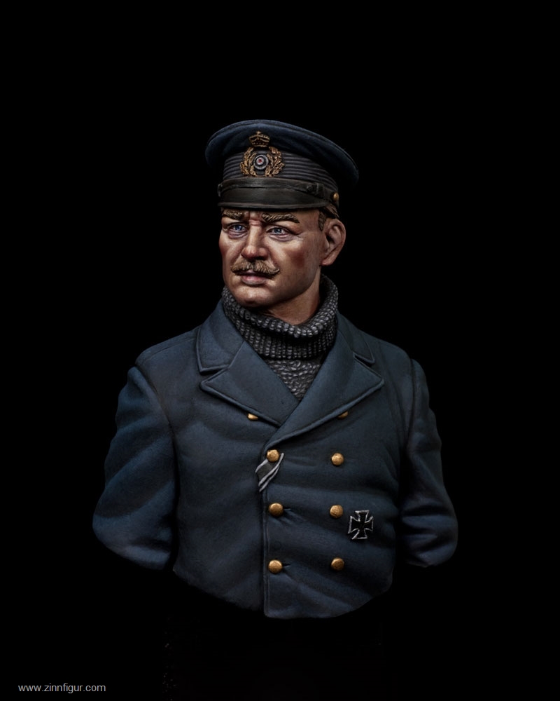 1/10 BUST Resin Figure Model Kit Napoleonic Wars Captain Commander Unpainted 
