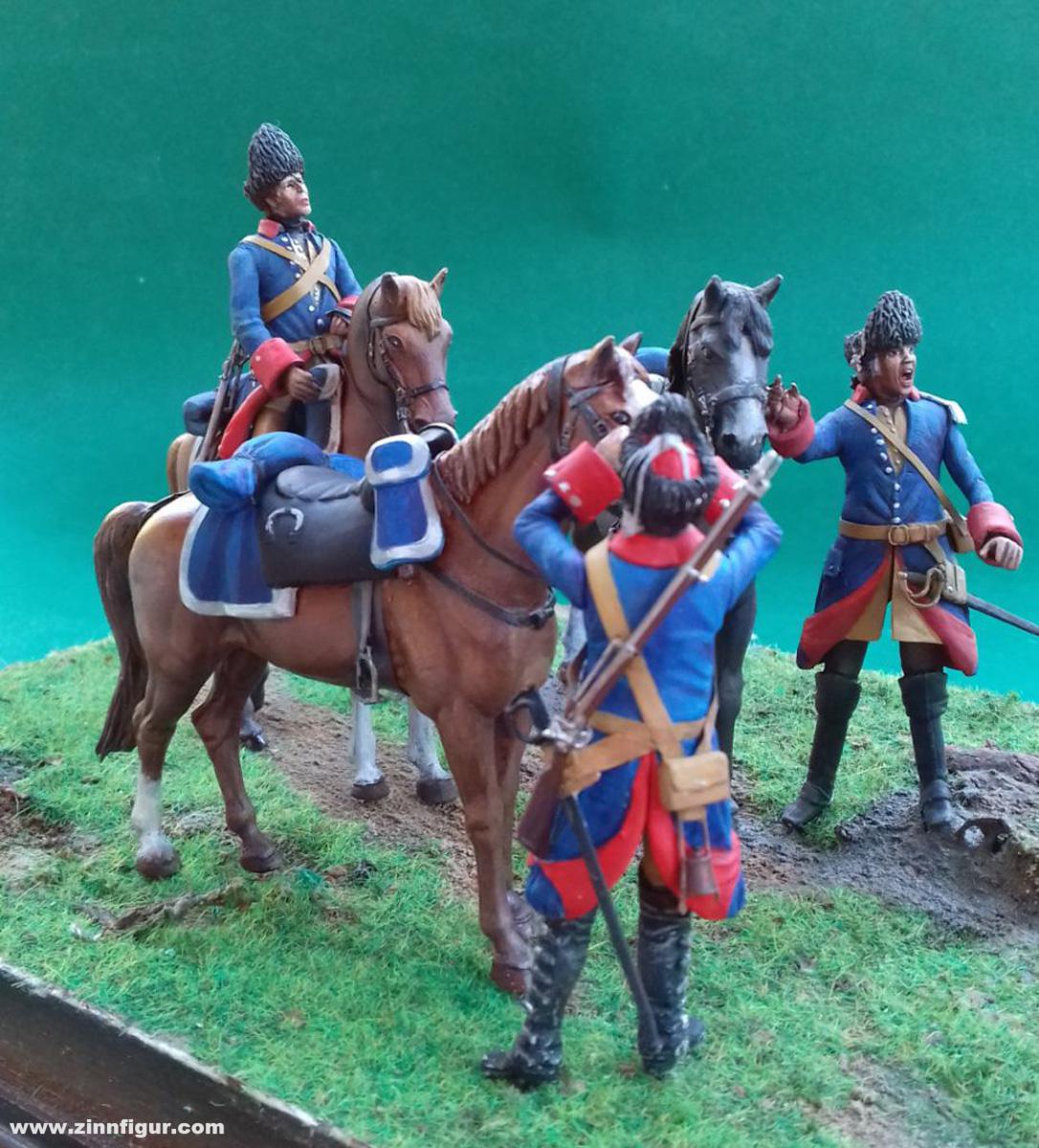 Berliner Zinnfiguren | Canadian Cavalry - New France 1759 - Part 2 ...