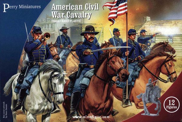 28mm Figuren x170 Perry BB1 Kampf in Kiste Amerikanischer Bürgerkrieg