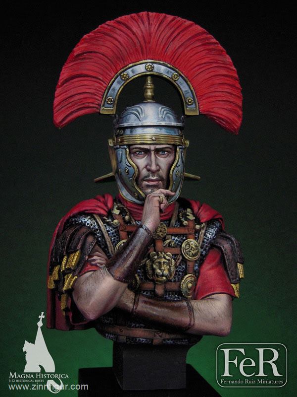 Rome Centurion Legio VI Victrix 1st century BC Tin soldier miniature 54 mm 