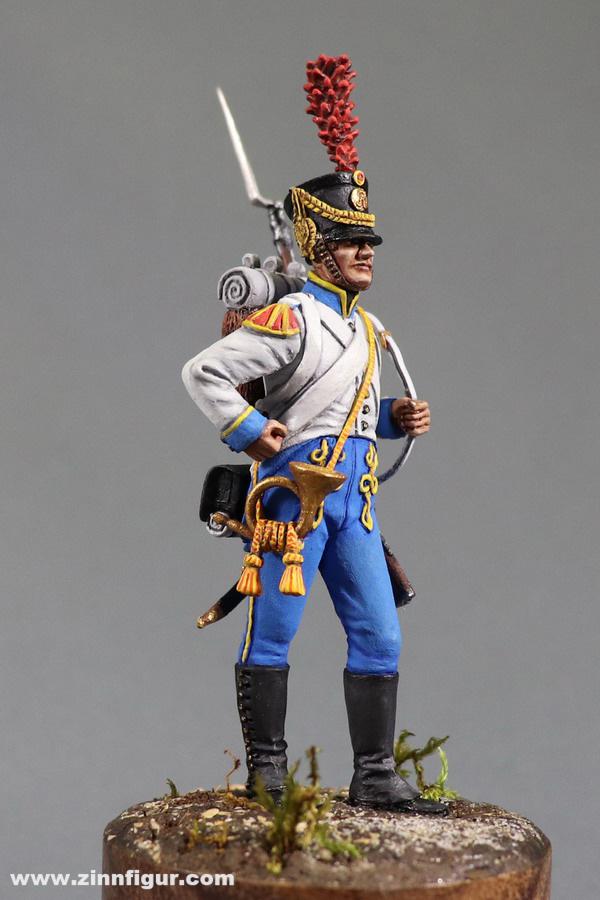 Berliner Zinnfiguren | Cornet of the «Reuss» company, 2nd
