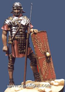 Zinnfigur römischer Legionär 75mm 