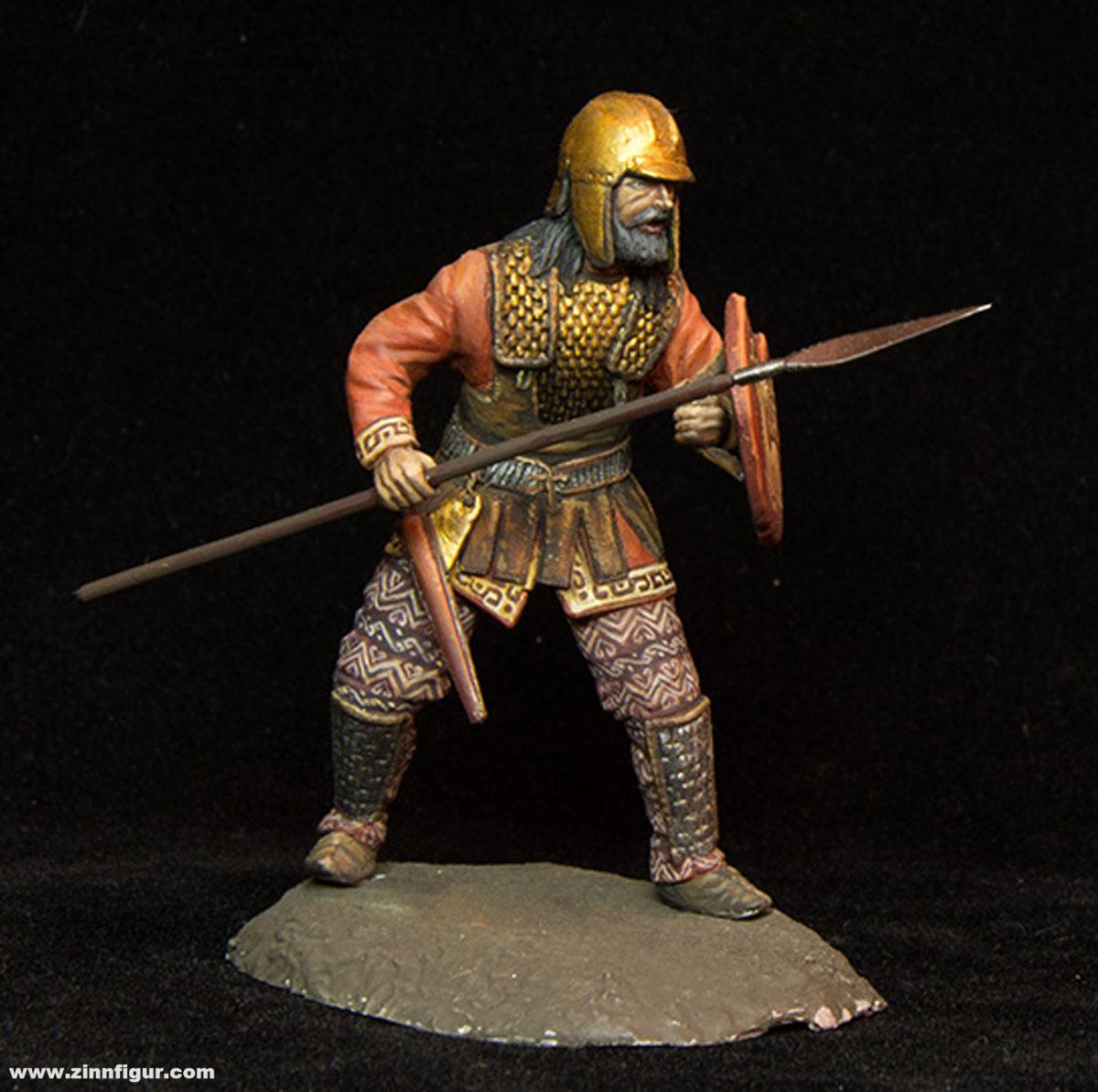 Scythian Warrior With Sword & Bow 5th century BC 1/32 Scale Unpainted Tin Figure 