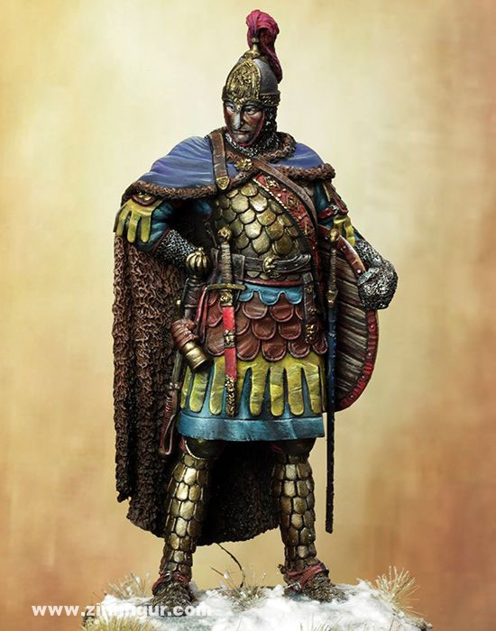 Fürst von Nowgorod und Kiew 1:32 Maßstab Zinnfigur 54mm v23 Oleg der Prophet