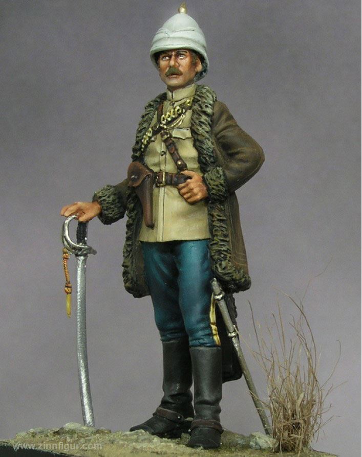 Beneito Mins 10th Hussars Afghanistan 1879 54mm Unpainted Model kit 