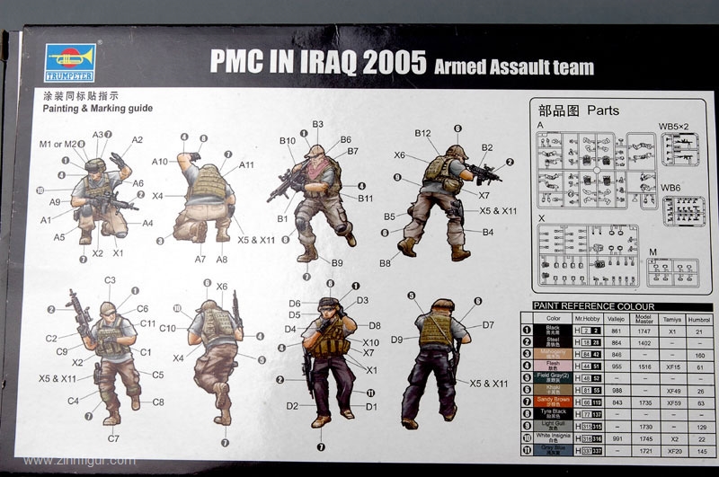 Berliner Zinnfiguren | PMC in Iraq - Fire Movement Team | Online kaufen