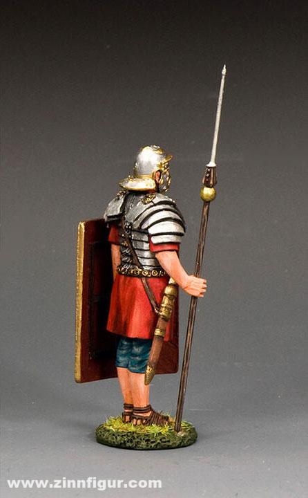 Plastoy Legionario Romano Con Pilum – Statuetta Da Collezione, Guerriero Con Lancia, Figura Storica, Soldato Antico