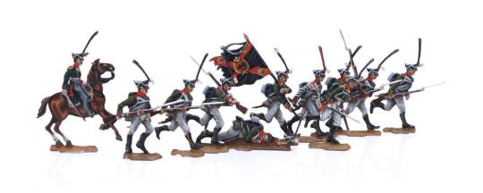 Grenadiers russes - à l'assaut - 1812-15 