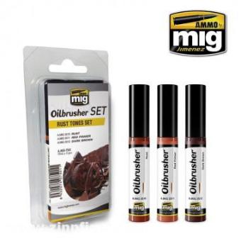 Set Oilbrusher : Rust Tones 