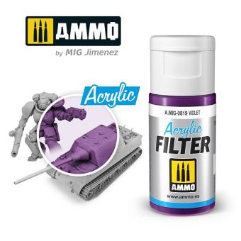 Acryl Filter -Violett- 