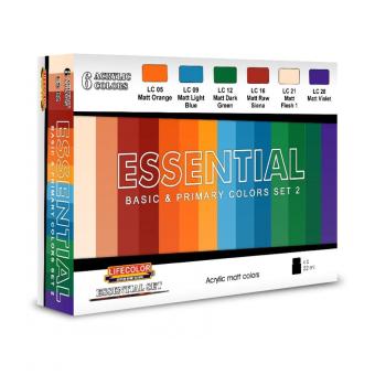 Essential Basic & Primary Colors - Set 2 