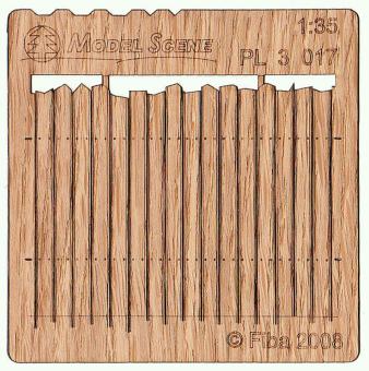 Wooden Fence - Type 17 