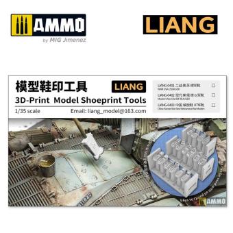 3D-print Model Shoeprint Tools China 