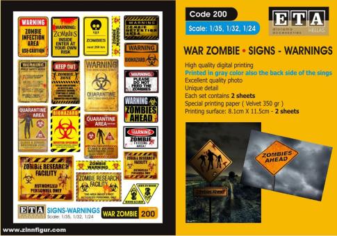 Zombie - "Signes d'avertissement" 