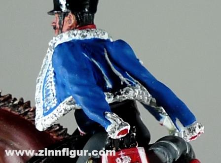 Umhang für Husar und Arm mit Trompete 