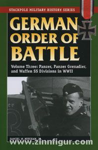 Mitcham Jr., S. W.: German Order of Battle 
