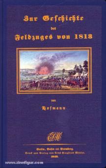 Hofmann: Zur Geschichte des Feldzuges von 1813 
