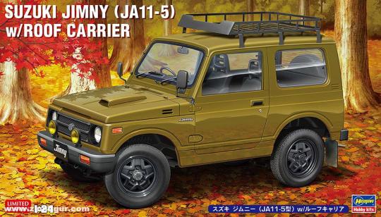 Suzuki Jimny JA11-5 avec barres de toit 