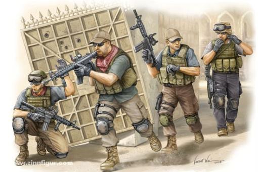 PMC in Iraq - Fire Movement Team 
