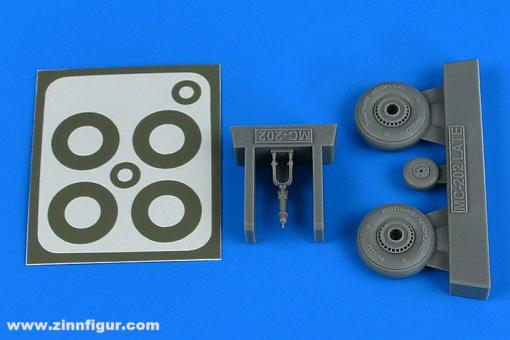 Macchi MC.202 Late Wheels & Paint Masks 