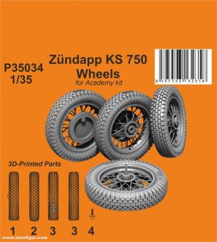 Zündapp KS 750 Wheels 