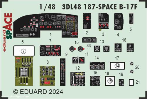 B-17F - SPACE 