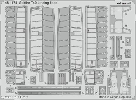 Spitfire TR.9 Landing Flaps 