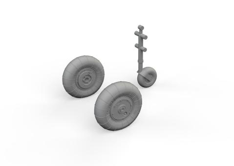 Bf 109K-4 Räder 