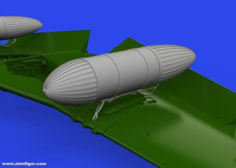 P-51D 108 Gal Paper Drop Tanks - PRINT 