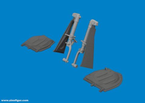P-51D Undercarriage Legs - PRINT 