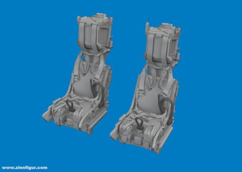 Sièges éjectables F-14D - Brassin PRINT (Tamiya) 