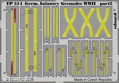 German Infantry Grenades WW2 