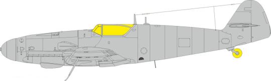 Bf 109G-14/AS - Masque express 