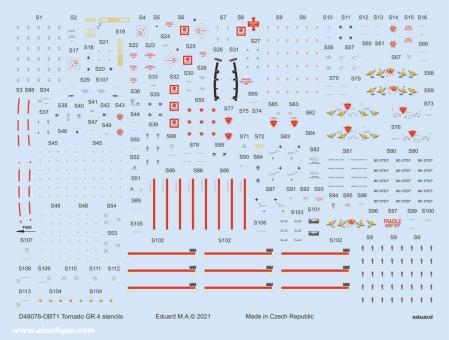 Tornado GR.4 Stencils 
