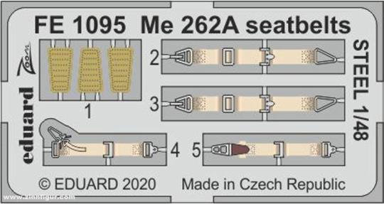 Sangles Me 262A (acier) 
