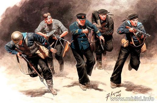 Soviet Marines Attack 