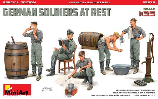 German Soldiers at Rest - Special Edition 
