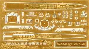 Submarine VIIC/41 Turret IV PE set 